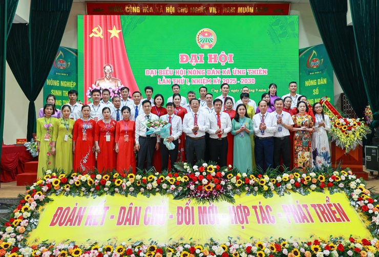 NÔNG DÂN SỐ, NÔNG NGHIỆP SẠCH, MÔI TRƯỜNG XANH THIẾT THỰC GẮN BÓ VỚI NÔNG DÂN XÃ ỨNG THIÊN- Ảnh 4.