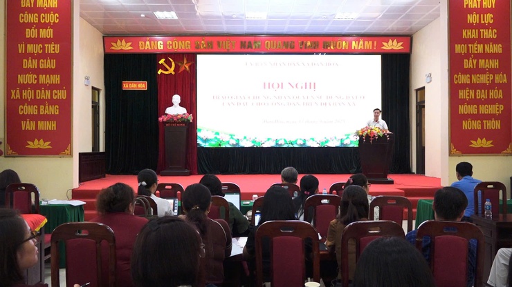 Xã Dân Hòa đẩy nhanh tiến độ cấp Giấy chứng nhận quyền sử dụng đất ở lần đầu, tăng cường quản lý đất đai và trật tự xây dựng- Ảnh 5.