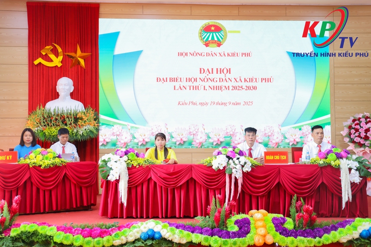 Hội Nông dân xã Kiều Phú tổ chức thành công Đại hội đại biểu lần thứ I, nhiệm kỳ 2025- 2030.- Ảnh 5.