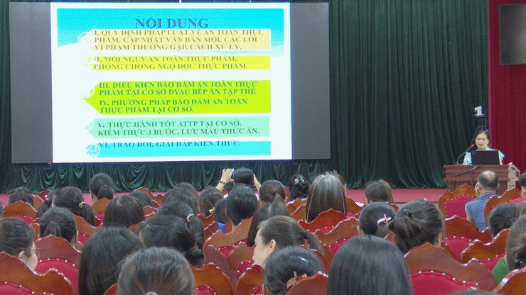 Phúc Thịnh tổ chức tập huấn kiến thức an toàn thực phẩm trong trường học- Ảnh 3.