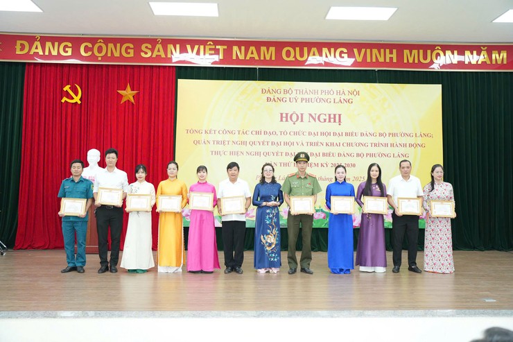 PHƯỜNG LÁNG TỔNG KẾT CÔNG TÁC CHỈ ĐẠO ĐẠI HỘI ĐẢNG BỘ PHƯỜNG LẦN THỨ I- Ảnh 2.