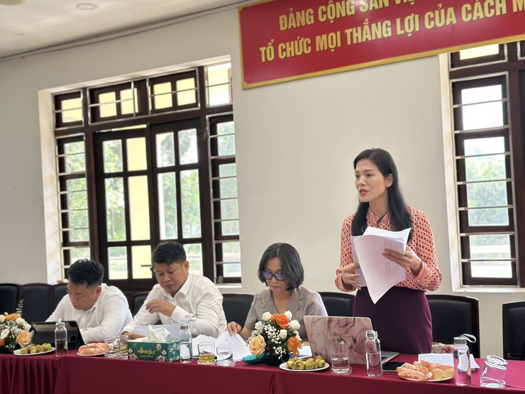 TỔ CÔNG TÁC CHỈ ĐẠO ĐẠI HỘI SỐ 1 CỦA ỦY BAN MTTQ VIỆT NAM THÀNH PHỐ HÀ NỘI LÀM VIỆC VỚI ĐẢNG ỦY PHƯỜNG LÁNG VỀ CÔNG TÁC CHUẨN BỊ ĐẠI HỘI- Ảnh 4.
