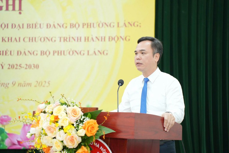 PHƯỜNG LÁNG TỔNG KẾT CÔNG TÁC CHỈ ĐẠO ĐẠI HỘI ĐẢNG BỘ PHƯỜNG LẦN THỨ I- Ảnh 1.