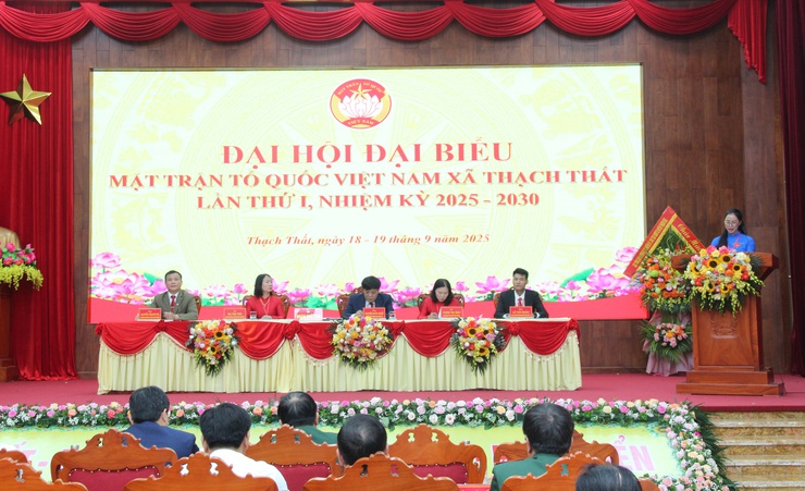 MTTQ xã Thạch Thất tổ chức thành công Đại hội đại biểu lần thứ I nhiệm kỳ 2025-2030- Ảnh 30.