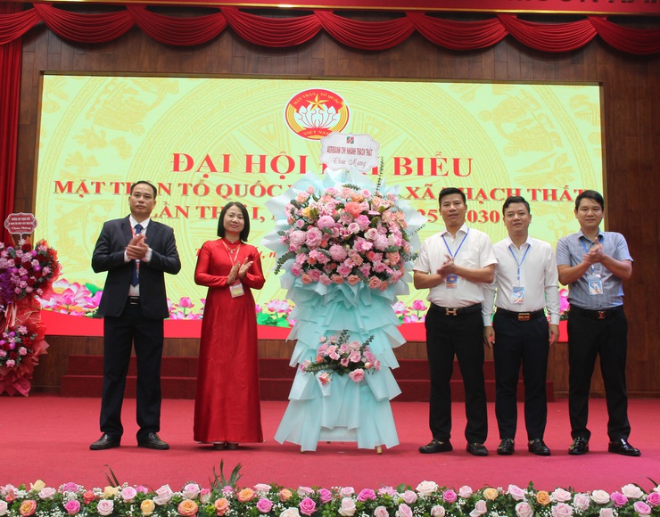 MTTQ xã Thạch Thất tổ chức thành công Đại hội đại biểu lần thứ I nhiệm kỳ 2025-2030- Ảnh 15.