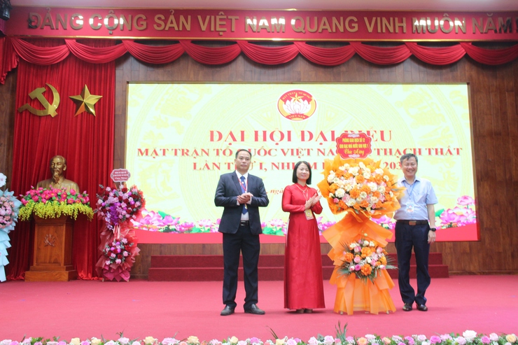 MTTQ xã Thạch Thất tổ chức thành công Đại hội đại biểu lần thứ I nhiệm kỳ 2025-2030- Ảnh 12.