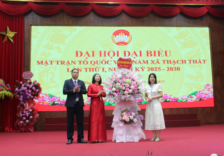 MTTQ xã Thạch Thất tổ chức thành công Đại hội đại biểu lần thứ I nhiệm kỳ 2025-2030- Ảnh 16.