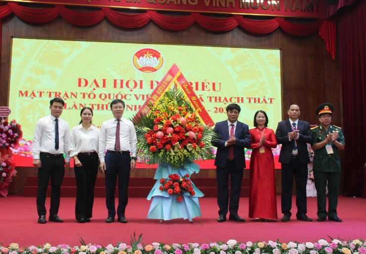 MTTQ xã Thạch Thất tổ chức thành công Đại hội đại biểu lần thứ I nhiệm kỳ 2025-2030- Ảnh 13.