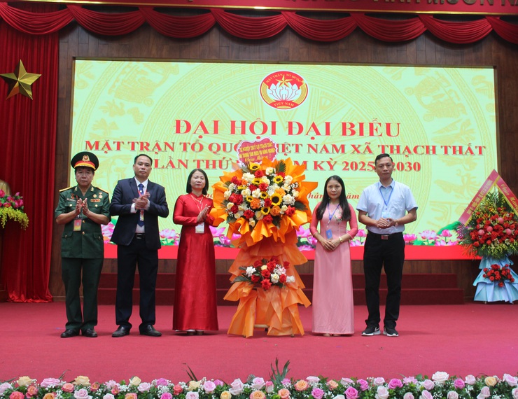 MTTQ xã Thạch Thất tổ chức thành công Đại hội đại biểu lần thứ I nhiệm kỳ 2025-2030- Ảnh 14.