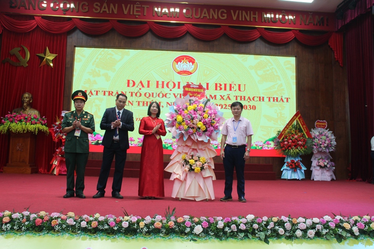 MTTQ xã Thạch Thất tổ chức thành công Đại hội đại biểu lần thứ I nhiệm kỳ 2025-2030- Ảnh 11.