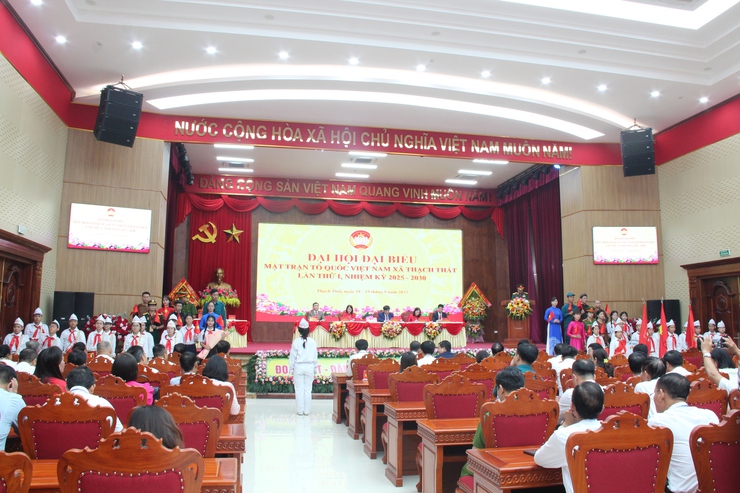 MTTQ xã Thạch Thất tổ chức thành công Đại hội đại biểu lần thứ I nhiệm kỳ 2025-2030- Ảnh 23.
