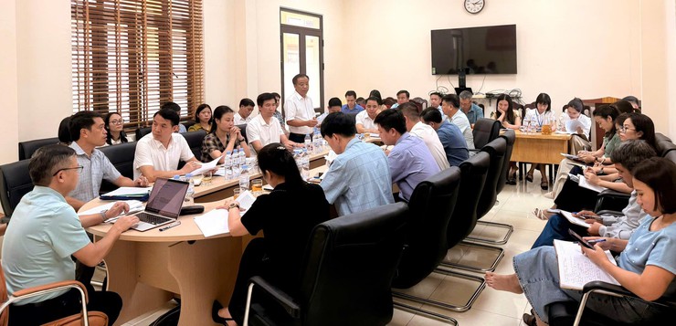 THƯỜNG TRỰC ĐẢNG ỦY XÃ LÀM VIỆC VỚI PHÒNG KINH TẾ XÃ NỘI BÀI- Ảnh 3.