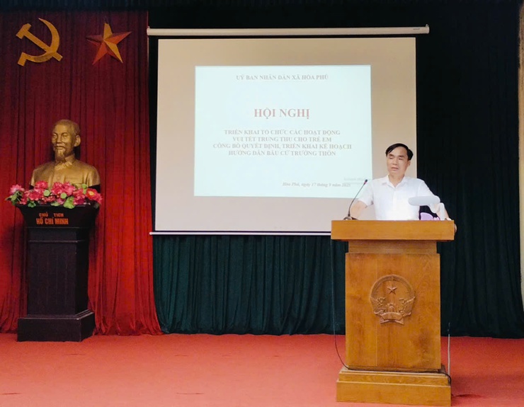Xã Hoà Phú triển khai kế hoạch tổ chức Tết Trung thu cho trẻ em năm 2025- Ảnh 2.
