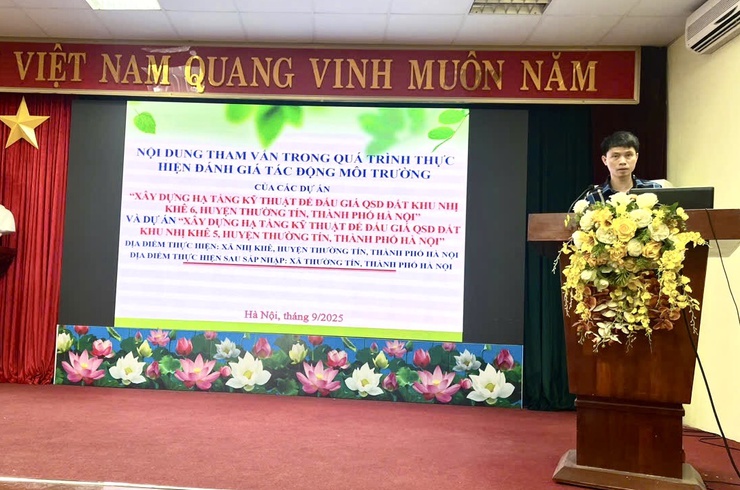Xã Thường Tín sớm triển khai xây dựng hạ tầng kỹ thuật để đấu giá quyền sử dụng đất khu Nhị Khê 5 và khu Nhị Khê 6- Ảnh 2.