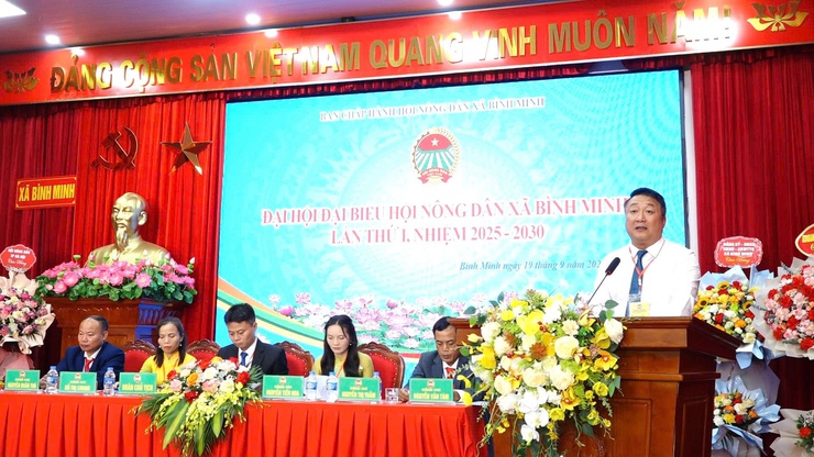 Đại hội hội nông dân xã Bình Minh hướng tới nông nghiệp sạch, nông dân số, môi trường xanh- Ảnh 8.