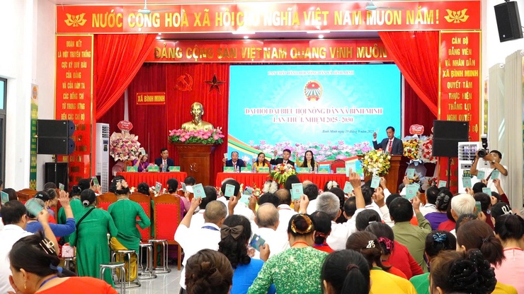 Đại hội hội nông dân xã Bình Minh hướng tới nông nghiệp sạch, nông dân số, môi trường xanh- Ảnh 10.