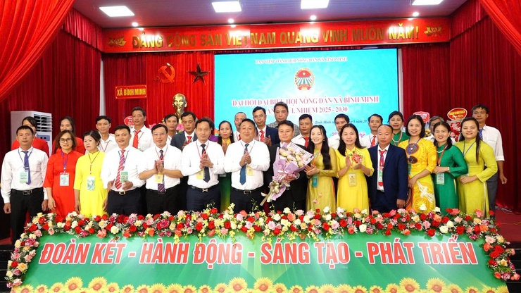Đại hội hội nông dân xã Bình Minh hướng tới nông nghiệp sạch, nông dân số, môi trường xanh- Ảnh 9.