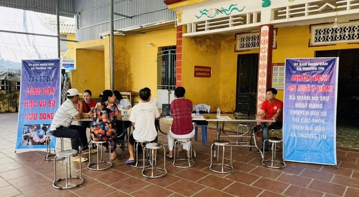 Những kết quả tích cực từ chiến dịch "45 ngày đêm ra quân hỗ trợ chuyển đổi số" tại xã Thường Tín- Ảnh 5.
