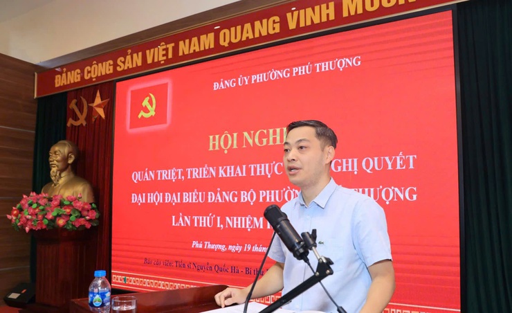 Phường Phú Thượng: phấn đấu giảm 20 - 30% bụi mịn so với công bố hằng năm- Ảnh 2.