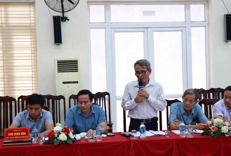 Hội nghị giao ban Thường trực Đảng ủy với Bí thư chi bộ các thôn trên địa bàn- Ảnh 2.