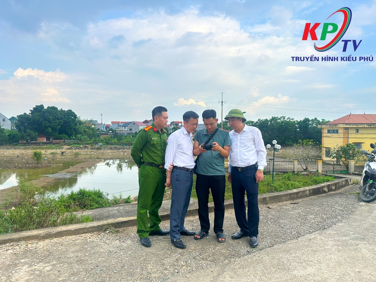 KIỂM TRA ĐỘT XUẤT CÔNG TÁC QUẢN LÝ ĐẤT ĐAI, TRẬT TỰ XÂY DỰNG TẠI XÃ KIỀU PHÚ- Ảnh 1.