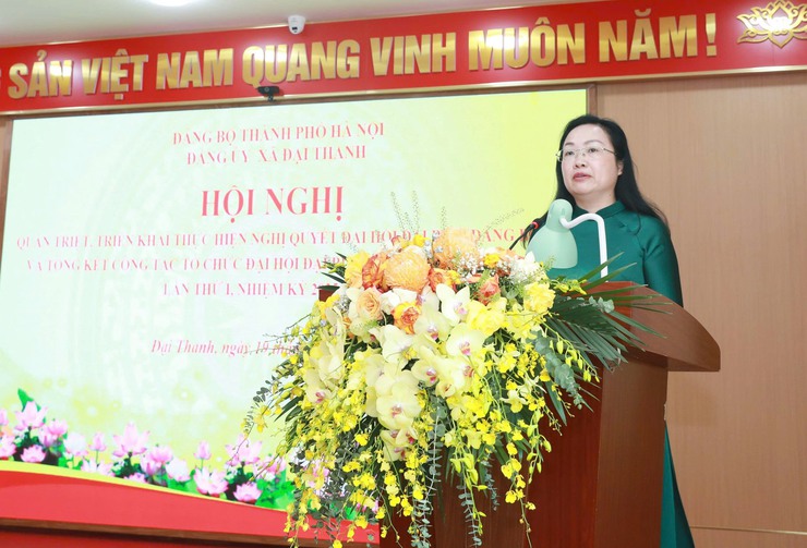 Xã Đại Thanh quán triệt Nghị quyết Đại hội Đảng bộ lần thứ I, nhiệm kỳ 2025 - 2030- Ảnh 2.