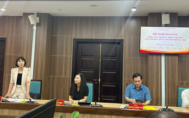 Cụm Thi đua số 03 Hà Nội tổ chức Hội nghị giao ban công tác thi đua, khen thưởng năm 2025- Ảnh 3.