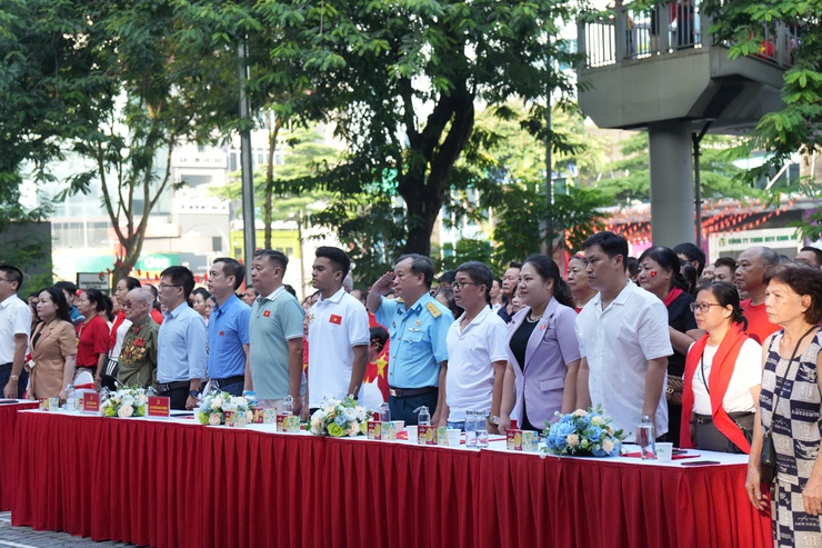 PHƯỜNG KIM LIÊN TỔ CHỨC CHƯƠNG TRÌNH KỶ NIỆM 80 NĂM NGÀY QUỐC KHÁNH NƯỚC CỘNG HÒA XÃ HỘI CHỦ NGHĨA VIỆT NAM (02/9/1945 – 02/9/2025)- Ảnh 5.