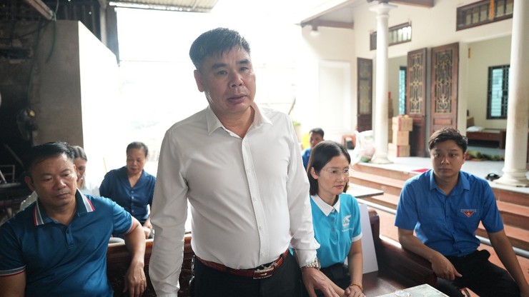 Ủy ban MTTQ Việt Nam Dương Hoà tổ chức chương trình tặng quà cho hội viên, đoàn viên các tổ chức chính trị - xã hội có hoàn cảnh khó khăn trên địa bàn xã- Ảnh 3.
