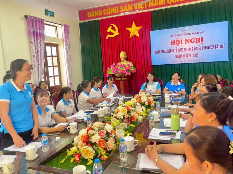 Hội LHPN xã Bất Bạt triển khai kế hoạch tổ chức Đại hội đại biểu phụ nữ xã, nhiệm kỳ 2025-2030- Ảnh 2.