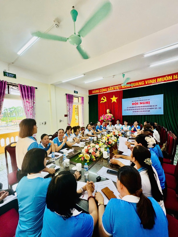 Hội LHPN xã Bất Bạt triển khai kế hoạch tổ chức Đại hội đại biểu phụ nữ xã, nhiệm kỳ 2025-2030- Ảnh 3.