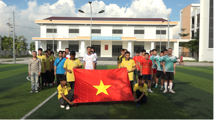 Giải bóng đá xã Ứng Thiên lần thứ I – năm 2025 thành công tốt đẹp- Ảnh 1.