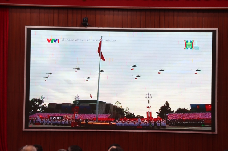 Xã Phú Xuyên tổ chức chương trình dự và theo dõi truyền hình trực tiếp Lễ kỷ niệm,  diễu binh, diễu hành kỷ niệm 80 năm Cách mạng tháng Tám thành công  và Quốc khánh 2/9- Ảnh 14.