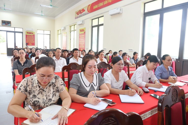 Hội nghị tập huấn các quy định của pháp luật về an toàn thực phẩm và kiến thức đảm bảo ATTP, phòng chống ngộ độc thực phẩm- Ảnh 5.