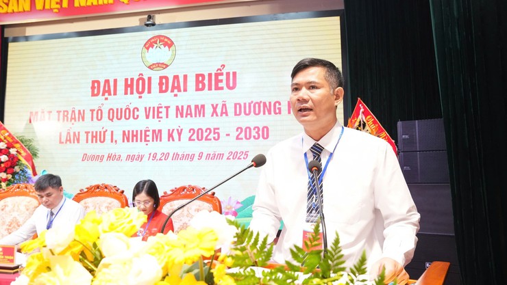 Nhiệm kỳ 2025-2030: MTTQ Việt Nam xã Dương Hòa đoàn kết, sáng tạo, phát triển, vững bước trong kỷ nguyên mới.- Ảnh 10.