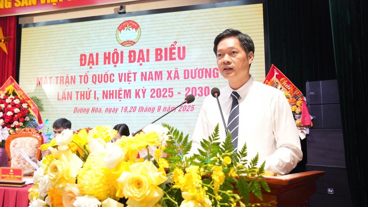 Nhiệm kỳ 2025-2030: MTTQ Việt Nam xã Dương Hòa đoàn kết, sáng tạo, phát triển, vững bước trong kỷ nguyên mới.- Ảnh 14.