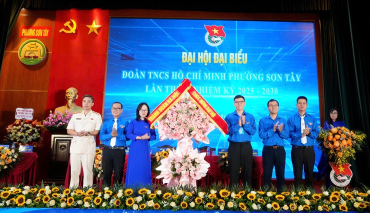 Đại hội đại biểu đoàn TNCS Hồ Chí Minh phường Sơn Tây lần thứ I, nhiệm kỳ 2025-2030- Ảnh 3.