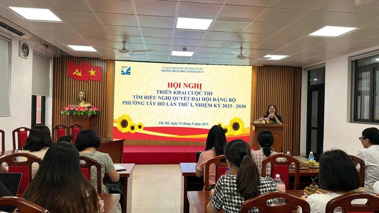 Cuộc thi trực tuyến tìm hiểu Nghị quyết Đại hội đảng bộ phường Tây Hồ thu hút hơn 2.000 lượt cán bộ, đảng viên và nhân dân tham gia - Ảnh 3.