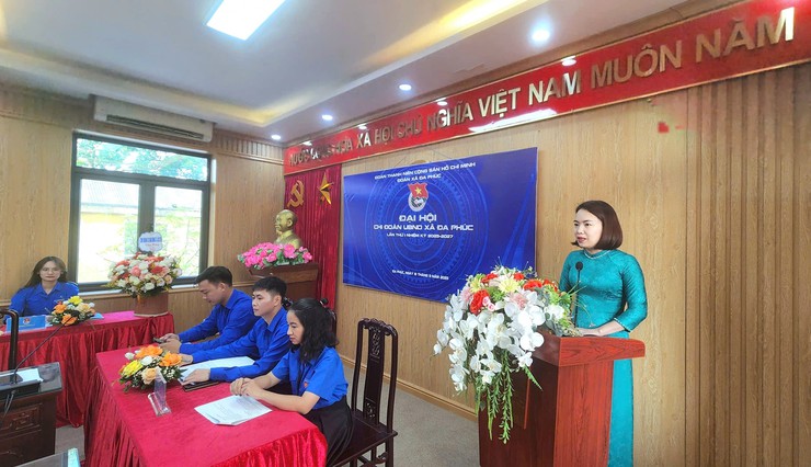 Đại hội Chi đoàn UBND xã Đa Phúc lần thứ nhất thành công tốt đẹp- Ảnh 8.