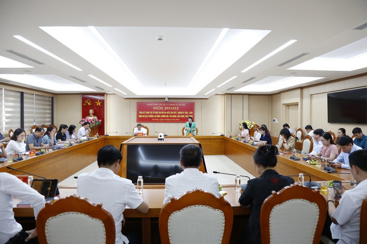 Hội nghị tổng kết công tác tổ chức Đại hội đại biểu lần thứ I, nhiệm kỳ 2025 – 2030 Đảng bộ các phường: Hà Đông, Dương Nội, Yên Nghĩa, Kiến Hưng, Phú Lương.- Ảnh 1.