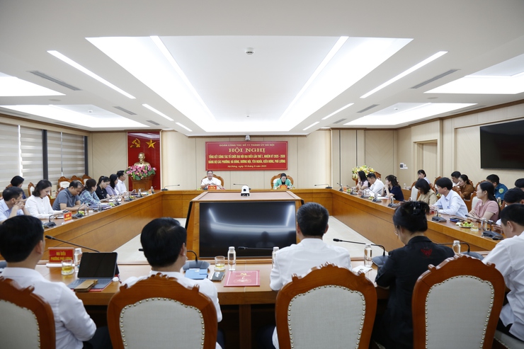 Hội nghị tổng kết công tác tổ chức Đại hội đại biểu lần thứ I, nhiệm kỳ 2025 – 2030 Đảng bộ các phường: Hà Đông, Dương Nội, Yên Nghĩa, Kiến Hưng, Phú Lương.- Ảnh 4.