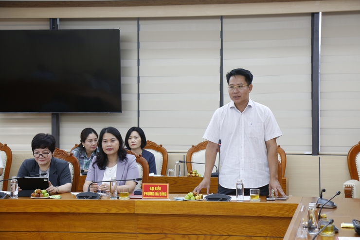 Hội nghị tổng kết công tác tổ chức Đại hội đại biểu lần thứ I, nhiệm kỳ 2025 – 2030 Đảng bộ các phường: Hà Đông, Dương Nội, Yên Nghĩa, Kiến Hưng, Phú Lương.- Ảnh 2.
