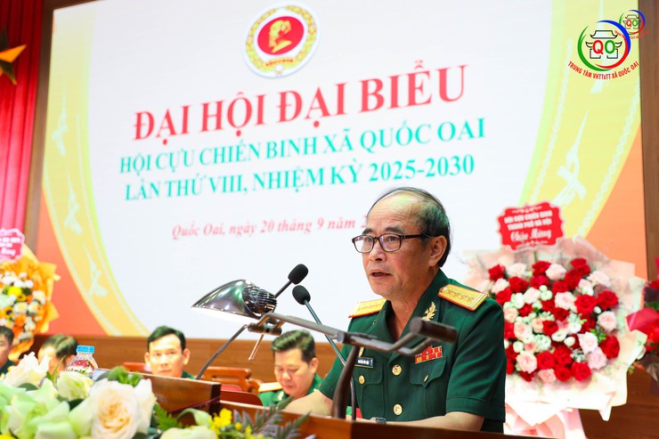 Đại hội đại biểu Hội Cựu chiến binh xã Quốc Oai lần thứ VIII: Phát huy bản chất “Bộ đội Cụ Hồ”, xây dựng Hội vững mạnh toàn diện, góp phần xây dựng quê hương giàu đẹp- Ảnh 8.