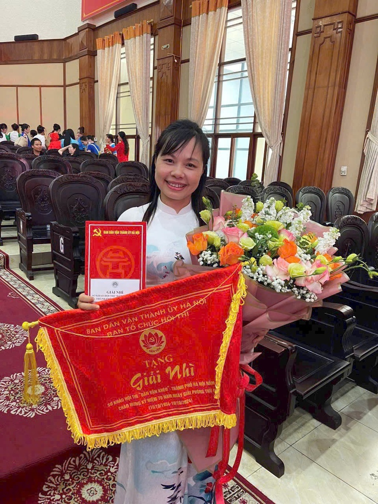 GƯƠNG NGƯỜI TỐT, VIỆC TỐT: CÔ GIÁO BÙI VÂN ANH – NGƯỜI TRUYỀN LỬA ĐAM MÊ NGHỆ THUẬT- Ảnh 4.