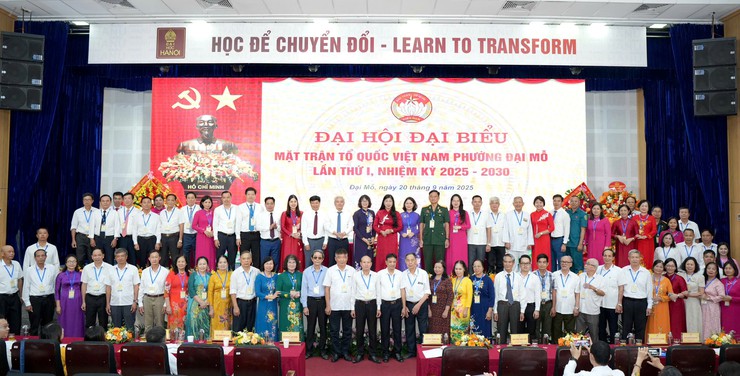 69 vị Ủy viên Ủy ban MTTQ Việt Nam phường Đại Mỗ khóa I,nhiệm kỳ 2025-2030