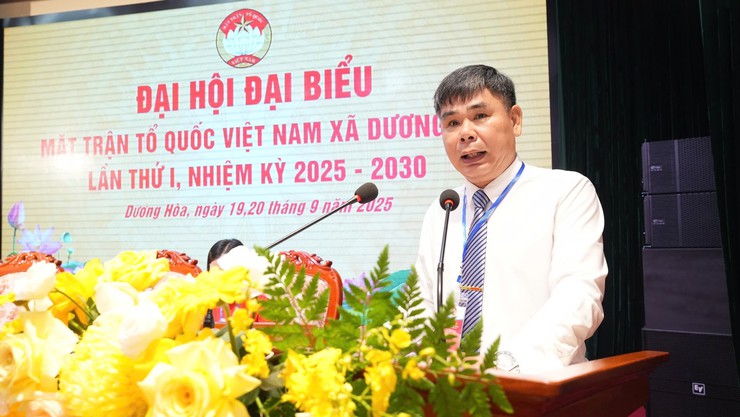 Nhiệm kỳ 2025-2030: MTTQ Việt Nam xã Dương Hòa đoàn kết, sáng tạo, phát triển, vững bước trong kỷ nguyên mới.- Ảnh 9.