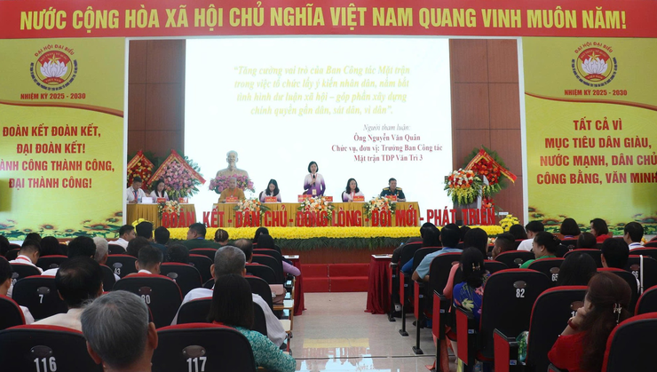 Đại hội đại biểu MTTQ Việt Nam phường Tây Tựu lần thứ I, nhiệm kỳ 2025-2030 thành công tốt đẹp- Ảnh 1.