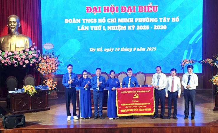 Đại hội đại biểu Đoàn TNCS Hồ Chí Minh phường Tây Hồ lần thứ I, nhiệm kỳ 2025-2030- Ảnh 2.