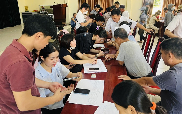 Phường Chương Mỹ triển khai nộp thuế sử dụng đất phi nông nghiệp năm 2025 bằng phương thức điện tử- Ảnh 1.