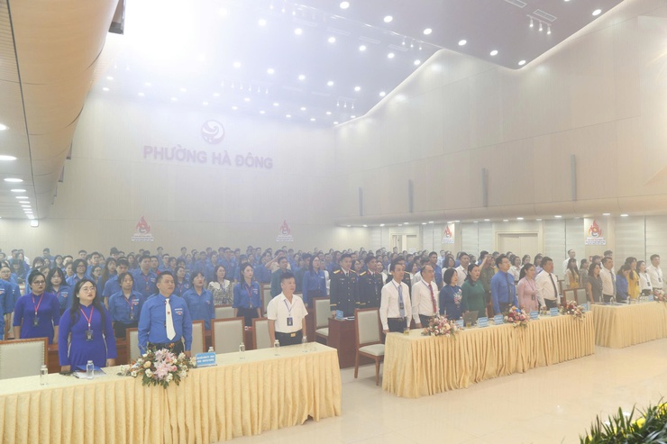 Đại hội đại biểu Đoàn TNCS Hồ Chí Minh phường Hà Đông lần thứ I, nhiệm kỳ 2025 - 2030- Ảnh 7.